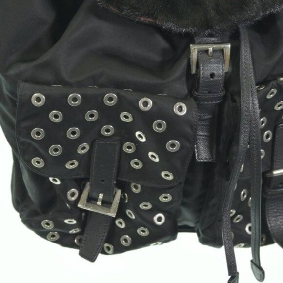 Prada Backpack Nylon Black main image 4